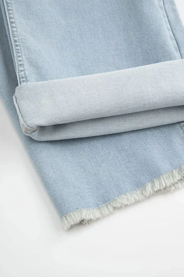 Coccodrillo дънки wide leg за деца сини COLLECTION JEANS GIRL