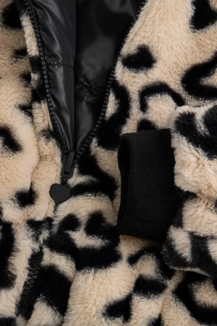 Coccodrillo двустранно яке за деца бежово OUTERWEAR GIRL JUNIOR
