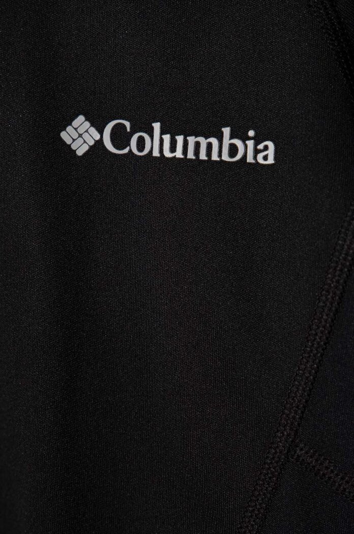 Columbia Детска функционална блуза с дълги ръкави в черно