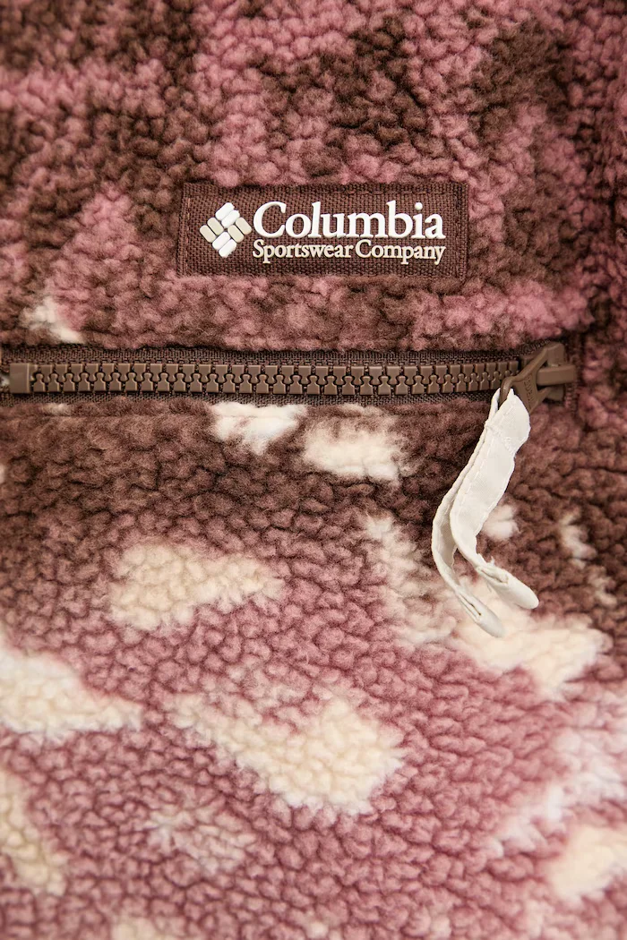 Columbia поларен суичър дамски Helvetia бежов 2098501
