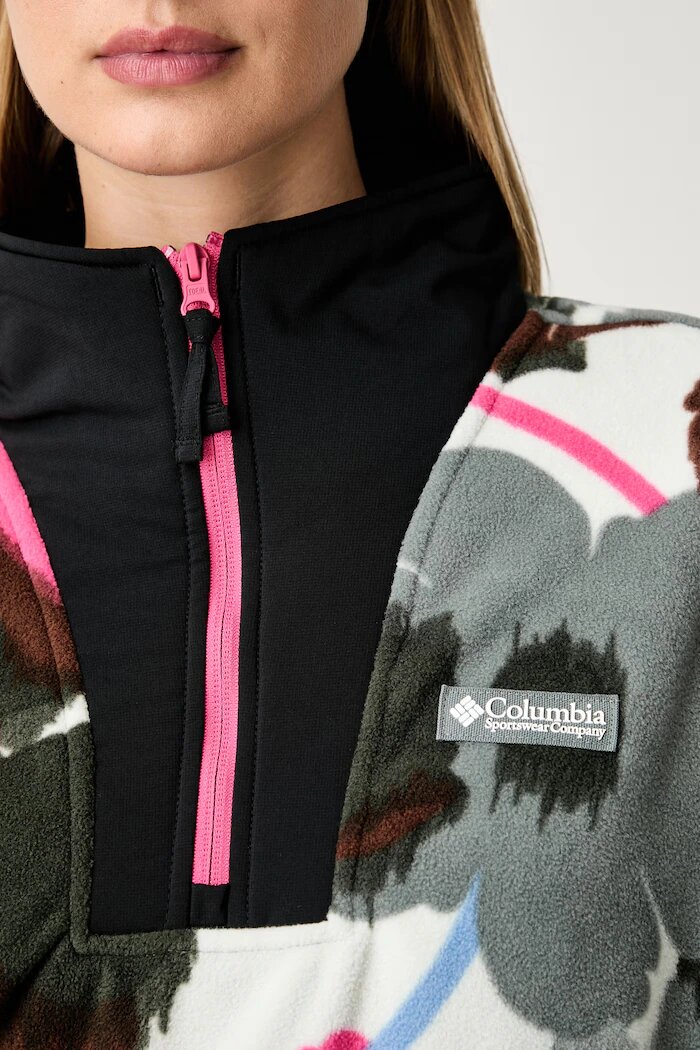 Columbia суичър дамски от полар Sequoia Grove зелен 2173781