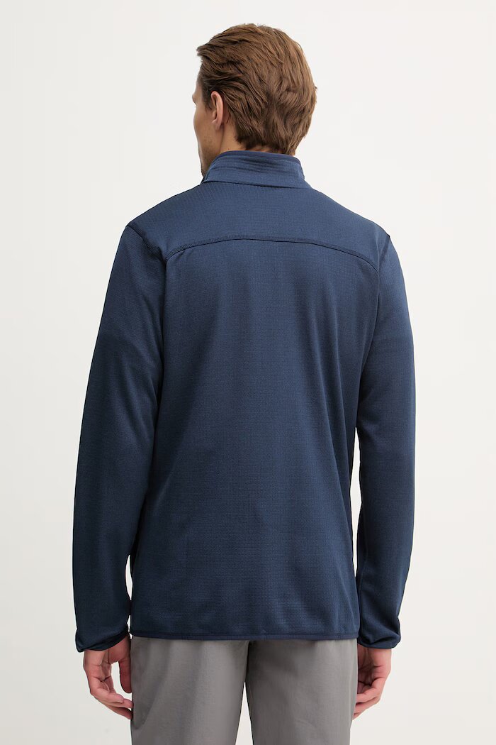 Columbia Суичър за спортове на открито Essential Hike в тъмносиньо с изчистен дизайн 2136841