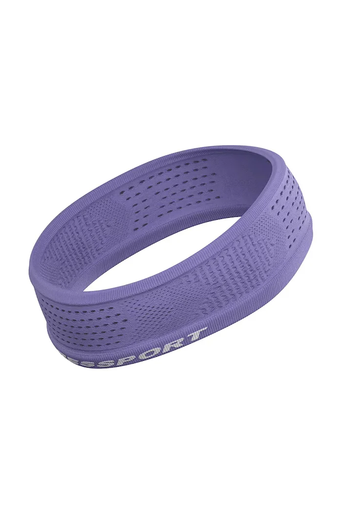 Compressport лента за глава On/Off виолетова XBNU391