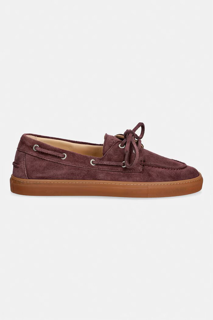 Copenhagen мокасини дамски от велур Suede off виолетови CPH160