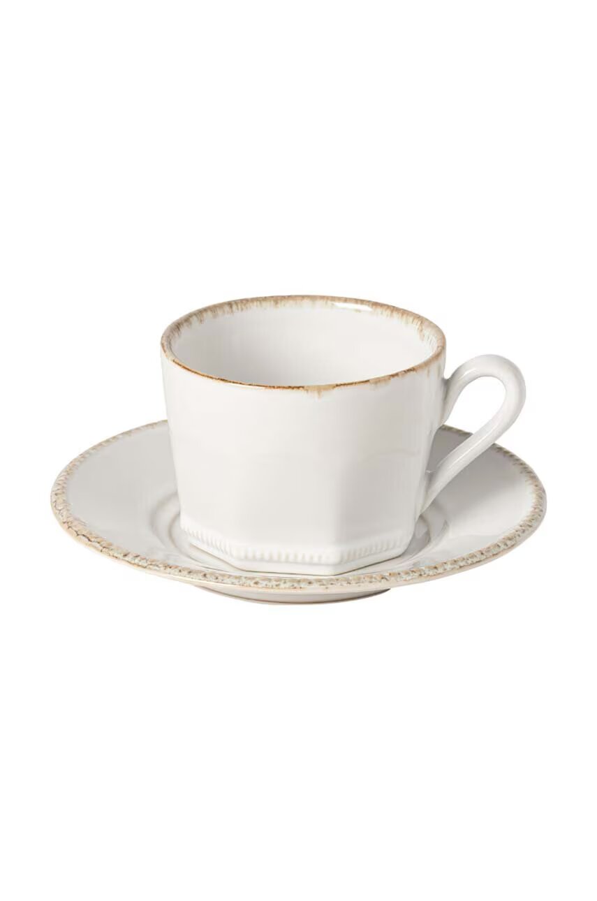 Costa Nova Комплект чаши и чинийки за 6 души Luzia 80 ml