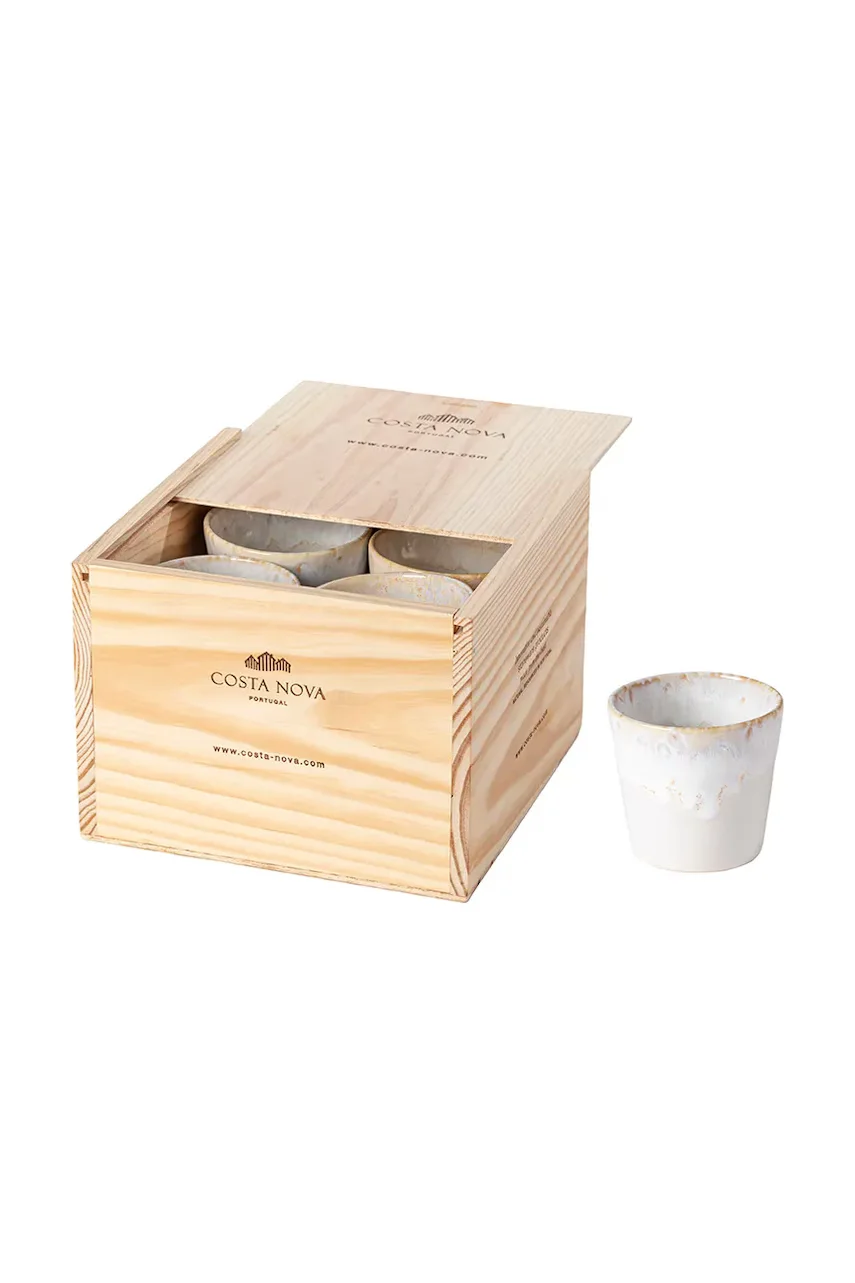 Costa Nova Комплект чаши за еспресо Gift box Grespresso (8 броя)