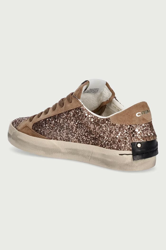 Crime London DISTRESSED маратонки дамски кафяви с платформа 23002AA9
