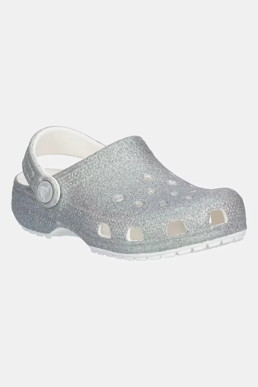 Crocs Чехли CLASSIC IRIDESCENT GLITTER CLOG KIDS