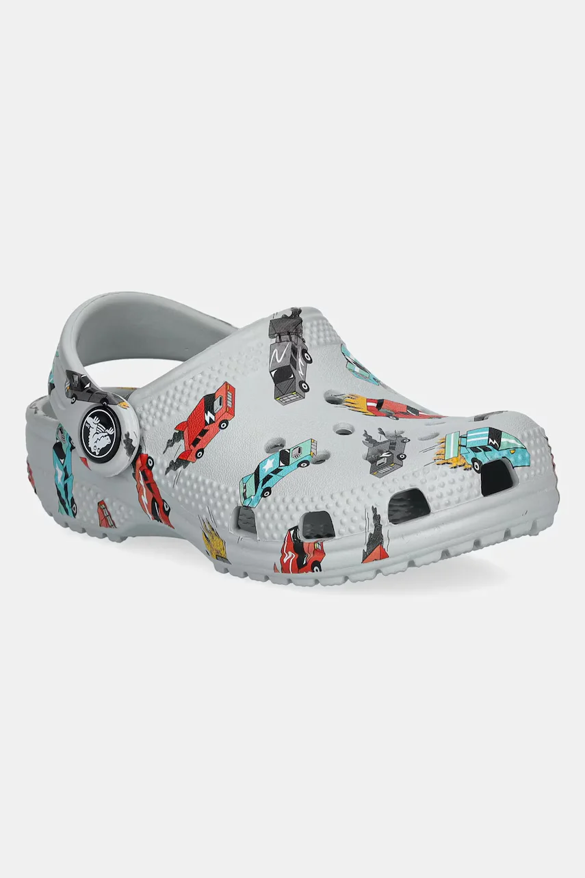 Crocs Чехли CLASSIC RACE CARS GRAPHIC CLOG KIDS