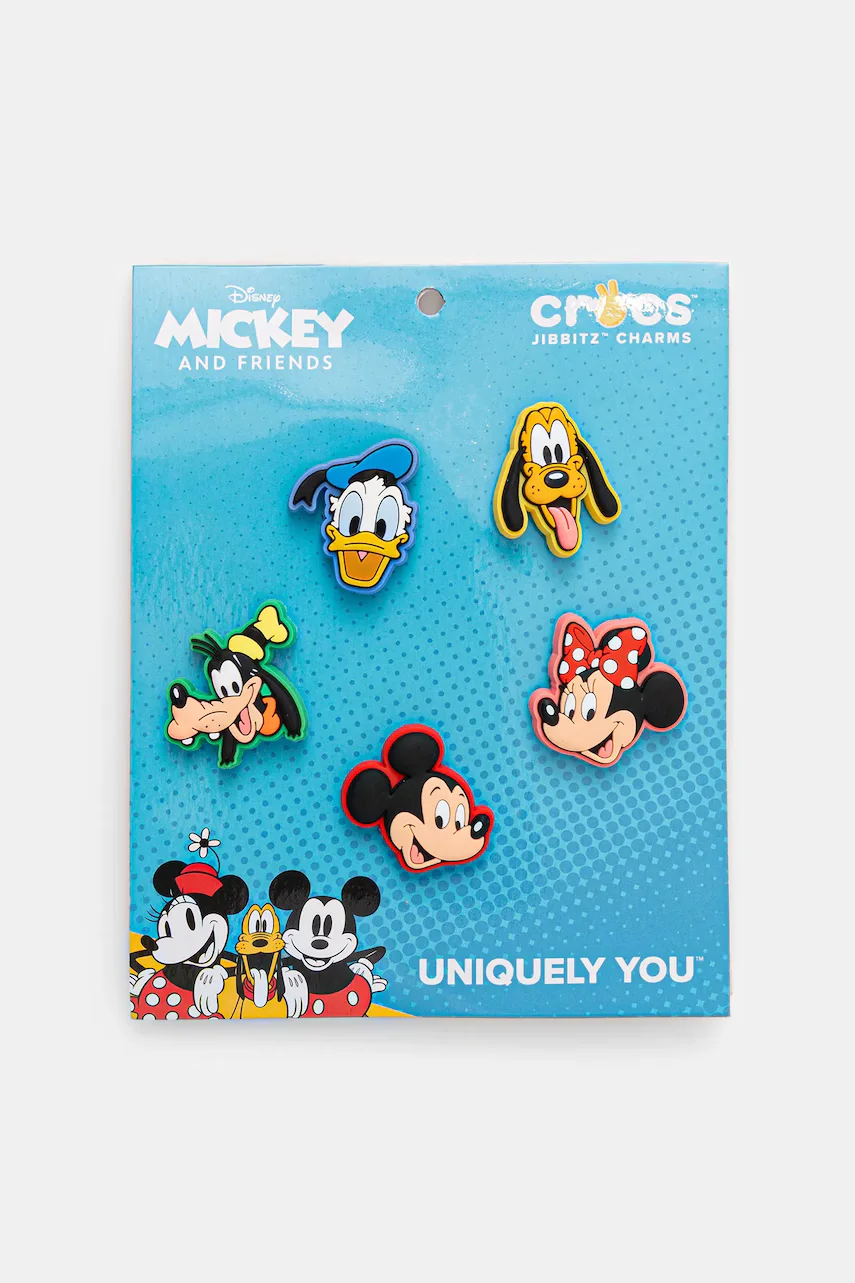 Crocs Детски значки за обувки Mickey Friends Colorful 5 Pck (5 броя)