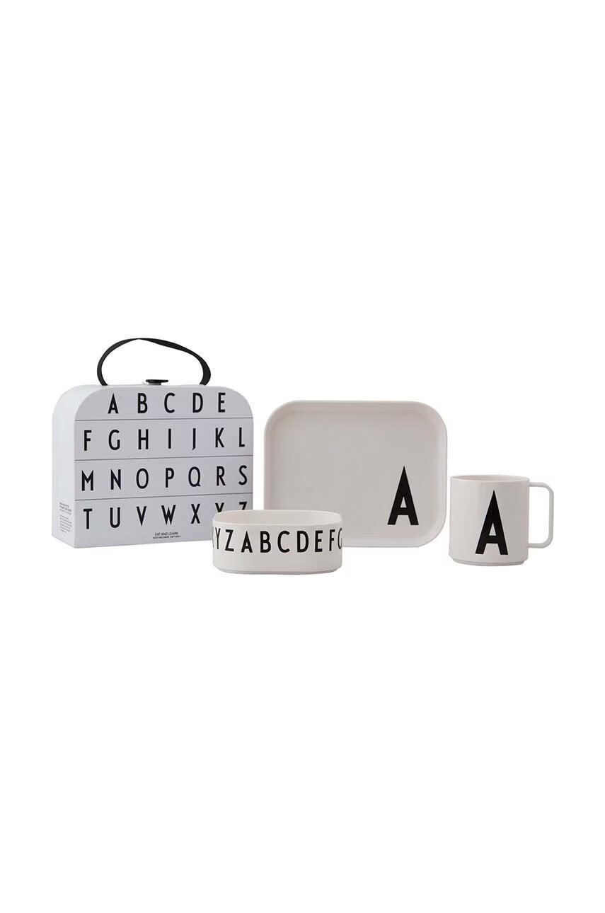 Design Letters Детски комплект за закуска (4 броя)