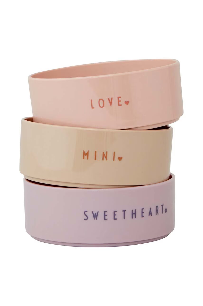 Design Letters Комплект купички Mini favourite bowl set (3 броя)