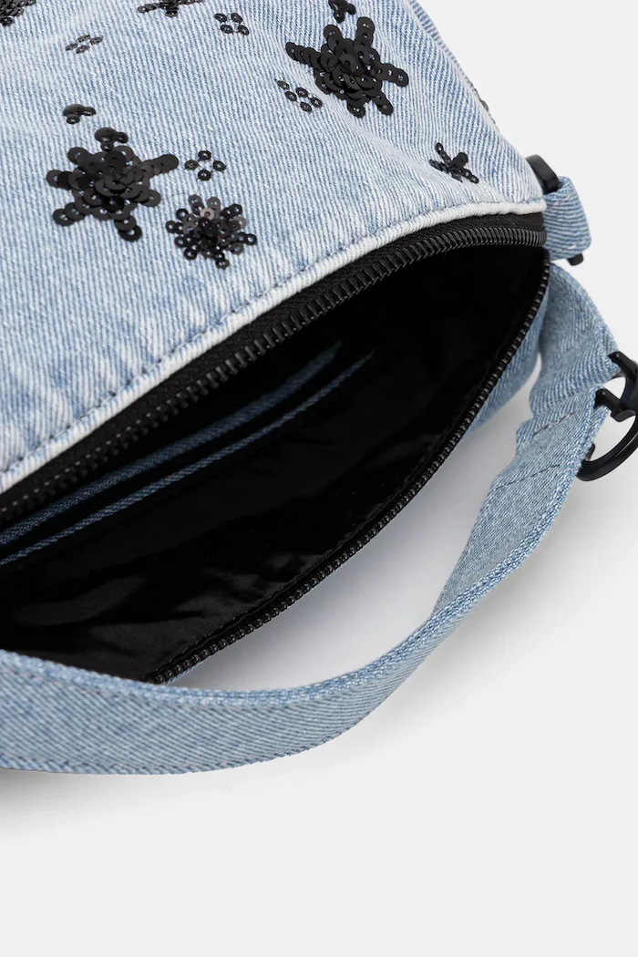 Desigual Чанта MICKEY SPLE в синьо 25SAXD27
