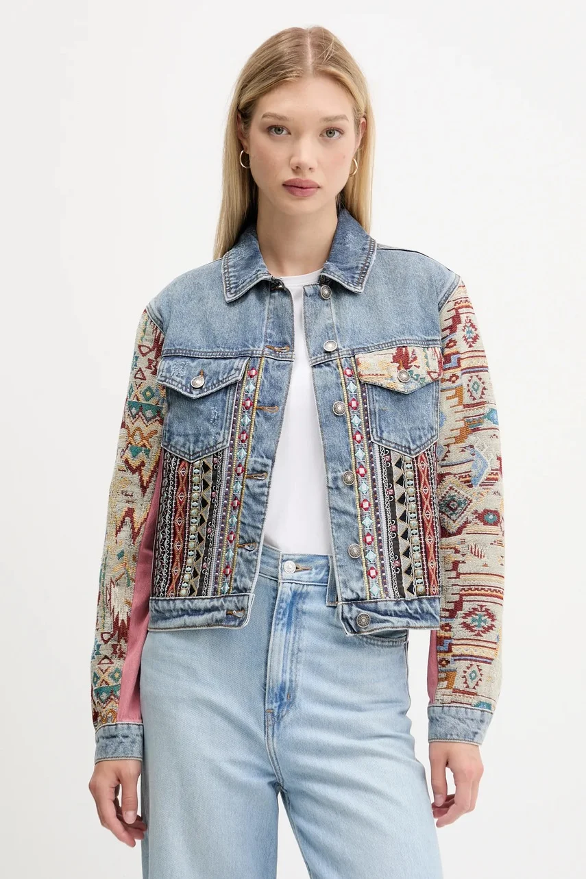Desigual Дънково яке BOHO