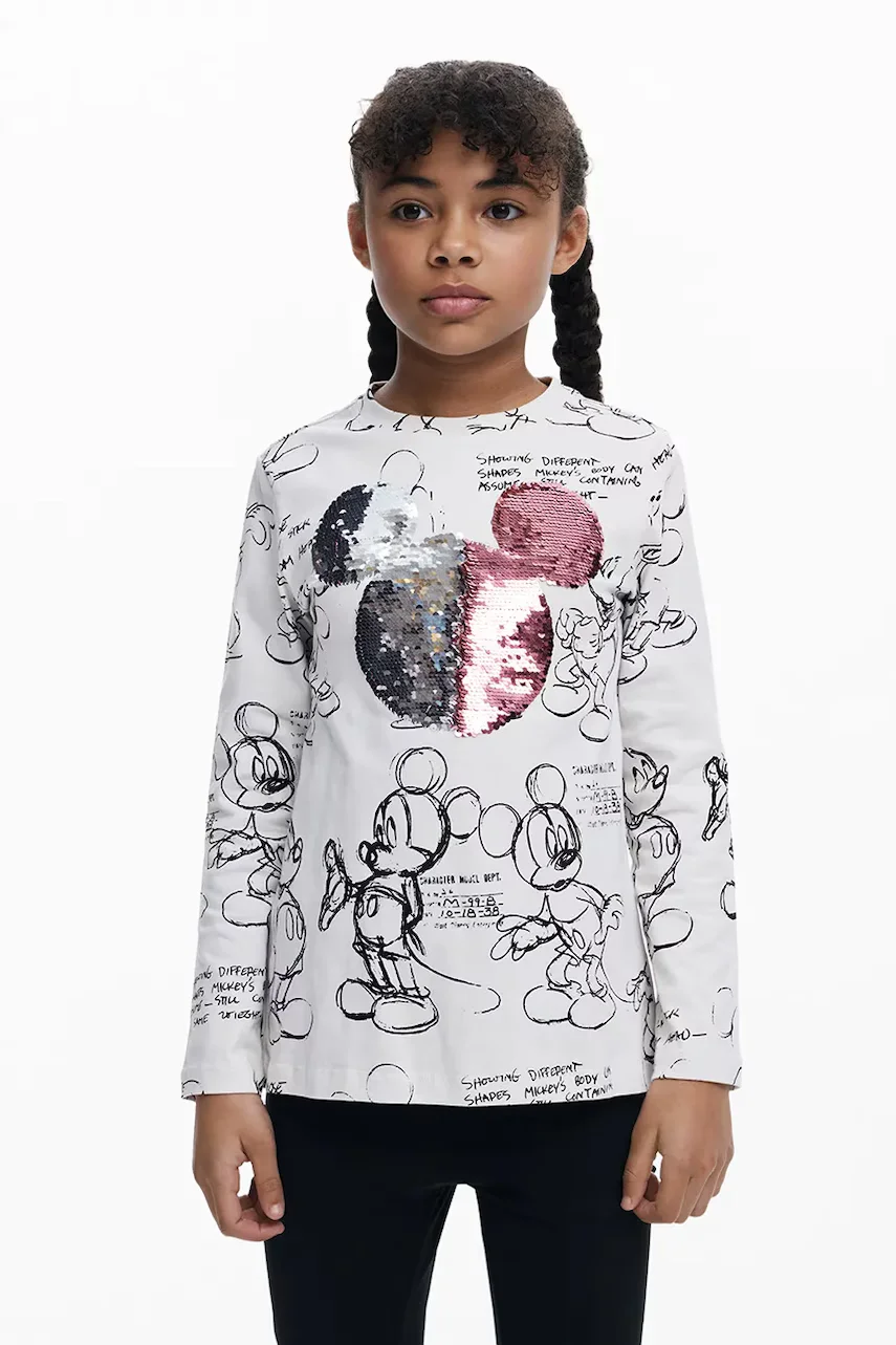 Desigual Детска блуза с дълги ръкави