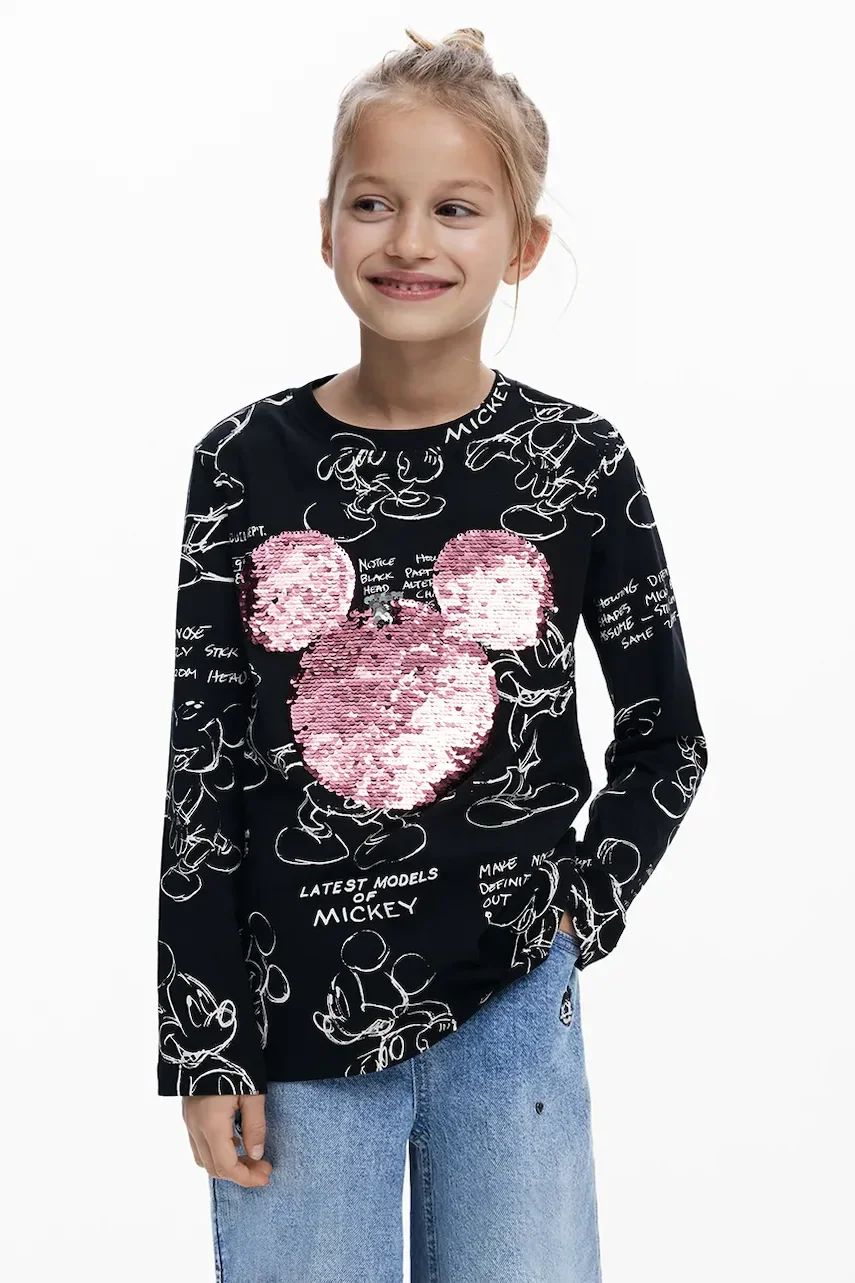 Desigual Детска блуза с дълги ръкави