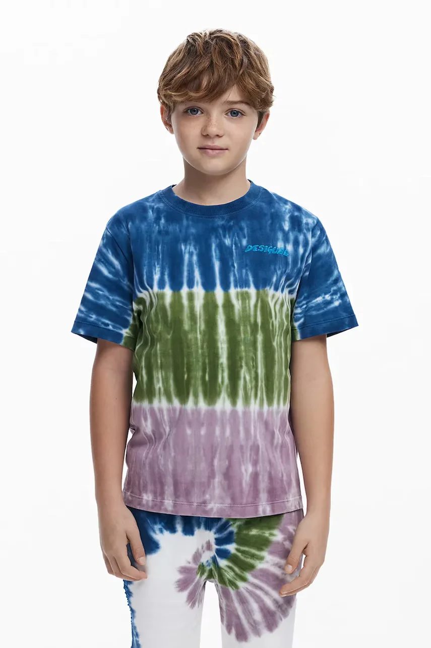 Desigual Детска памучна тениска