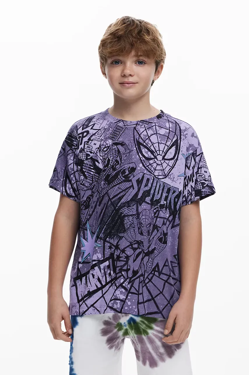 Desigual Детска памучна тениска