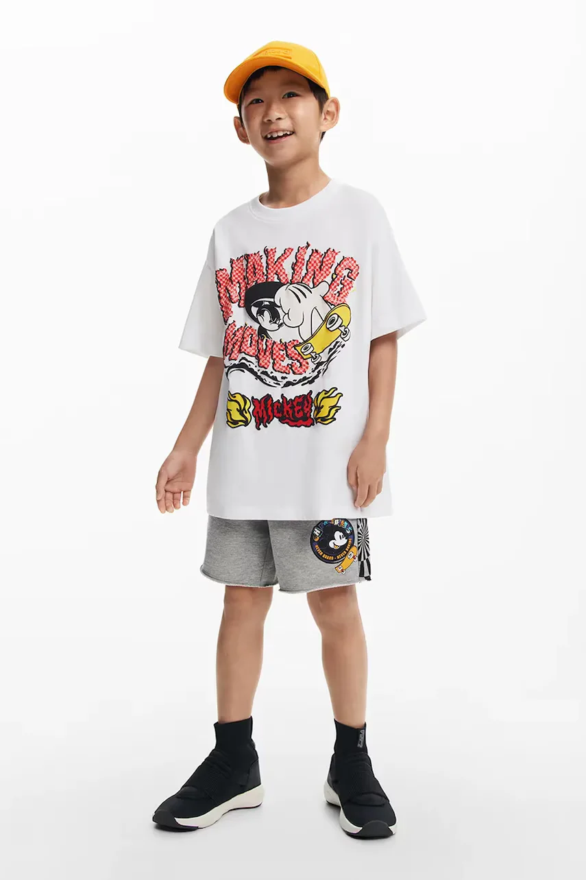 Desigual Детска памучна тениска x Disney