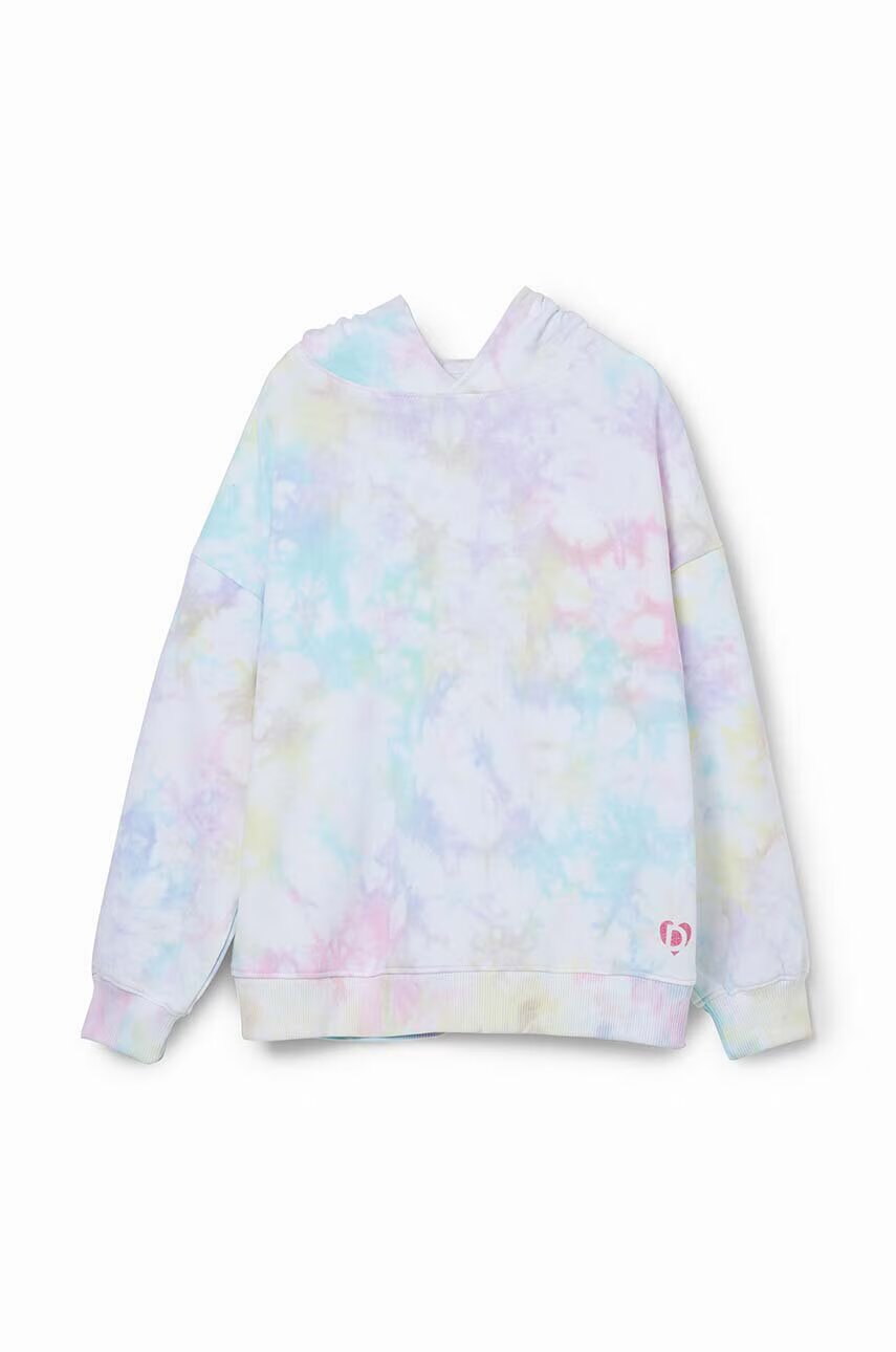 Desigual Детски памучен суичър