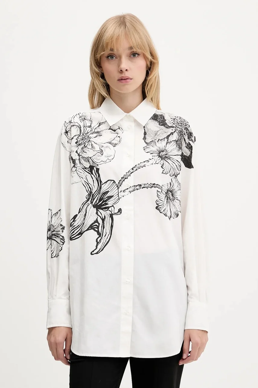 Desigual Памучна риза BYN LACROIX
