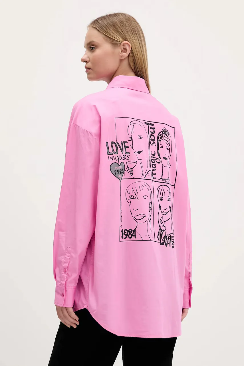 Desigual Памучна риза GIRLS