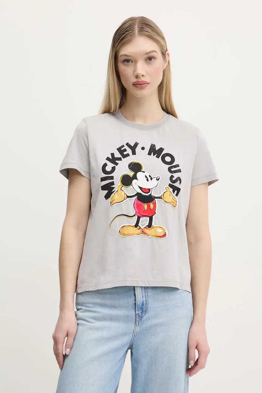 Desigual Памучна тениска MICKEY MOUSE