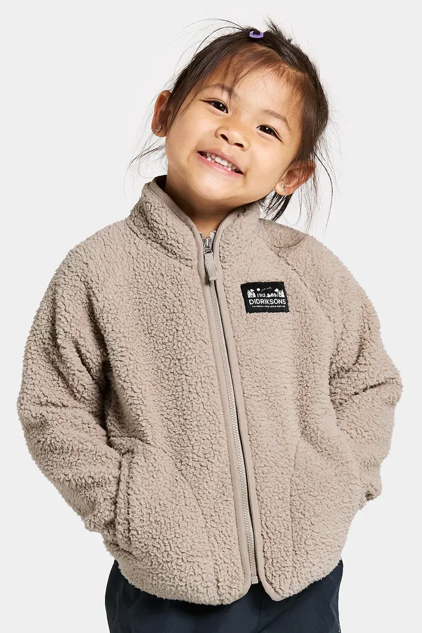 Didriksons Детски поларен суичър GIBBS KIDS FULLZIP