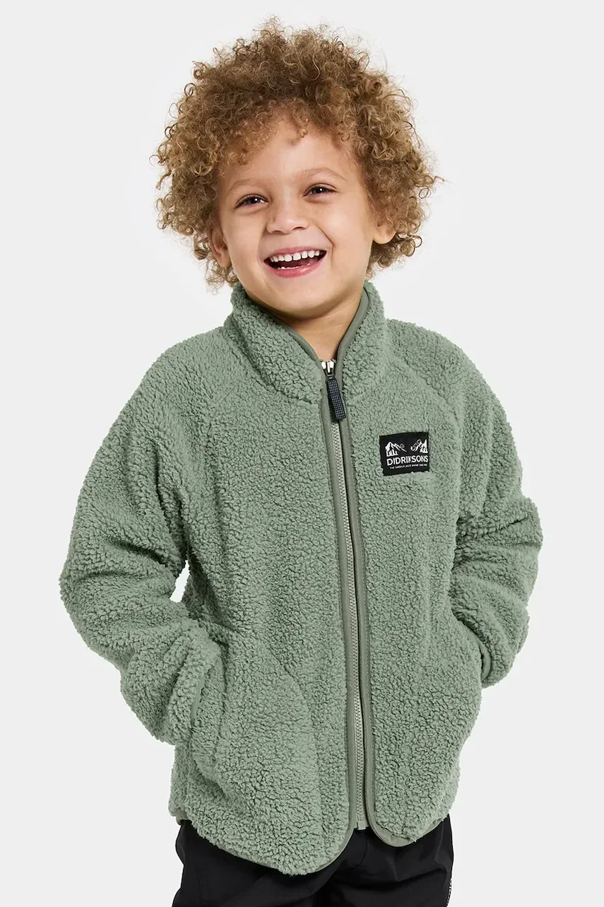 Didriksons Поларен суичър GIBBS KIDS FULLZIP 2