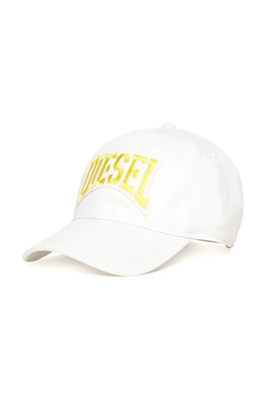 Diesel Детска памучна шапка с козирка FCGUS HAT