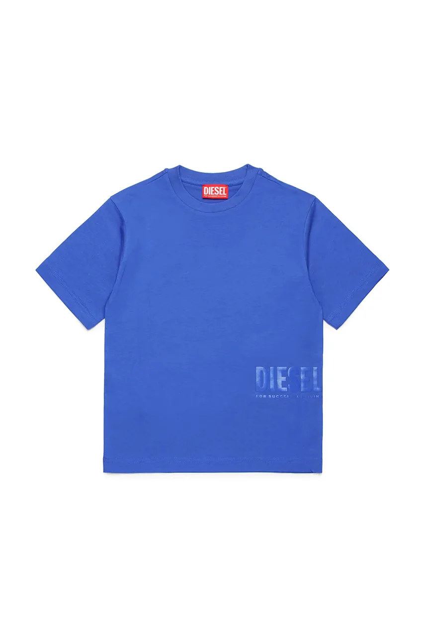 Diesel Детска памучна тениска MTFIND OVER T-SHIRTS
