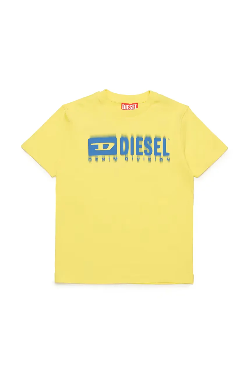 Diesel Детска памучна тениска TDIEGORL6 T-SHIRT