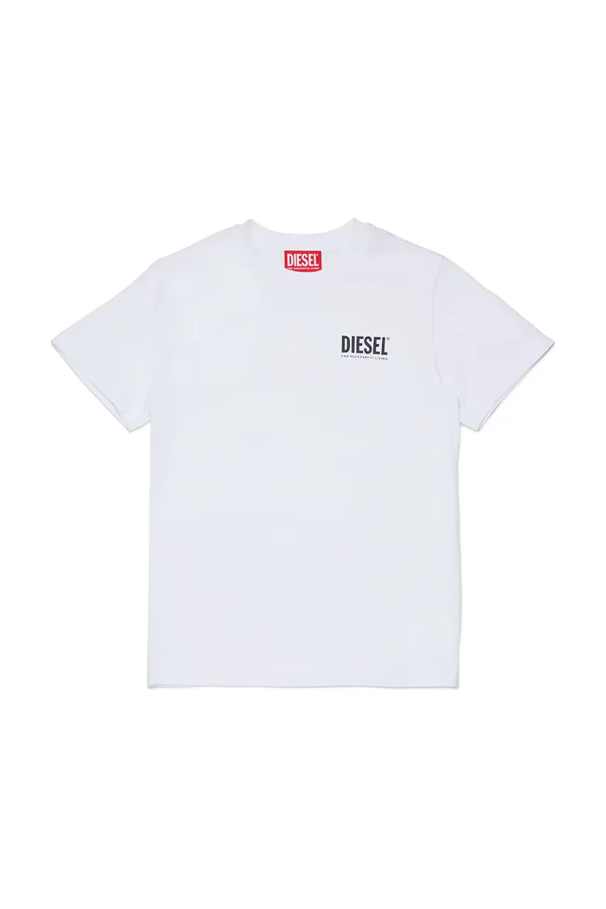 Diesel Детска памучна тениска UTILLO UW T-SHIRT