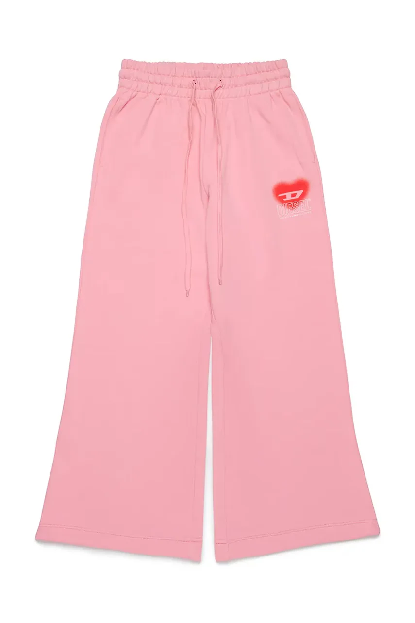 Diesel Детски памучен спортен панталон PCUORE TROUSERS