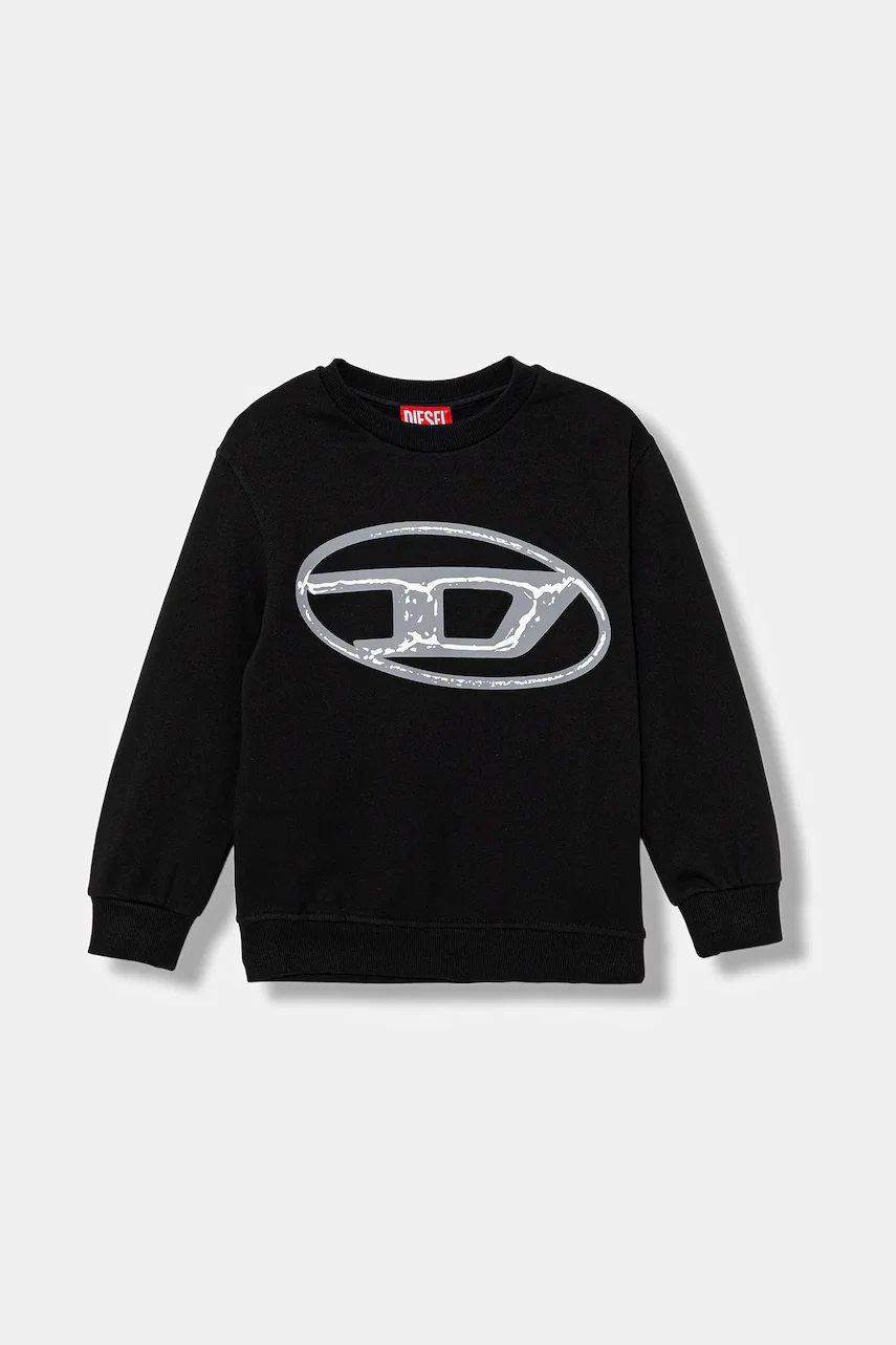 Diesel Детски памучен суичър SBONNIE OVER SWEAT-SHIRT