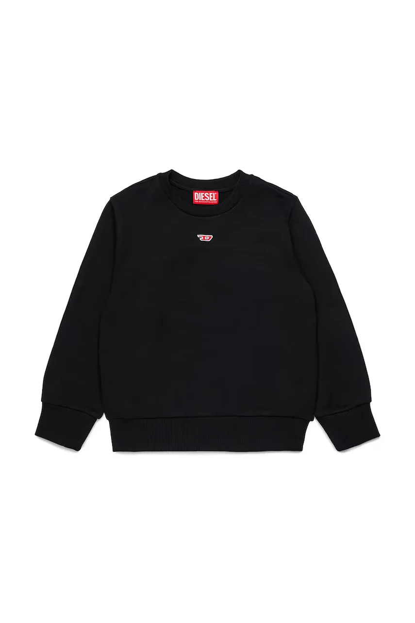Diesel Детски памучен суичър SGINND OVER SWEAT-SHIRT