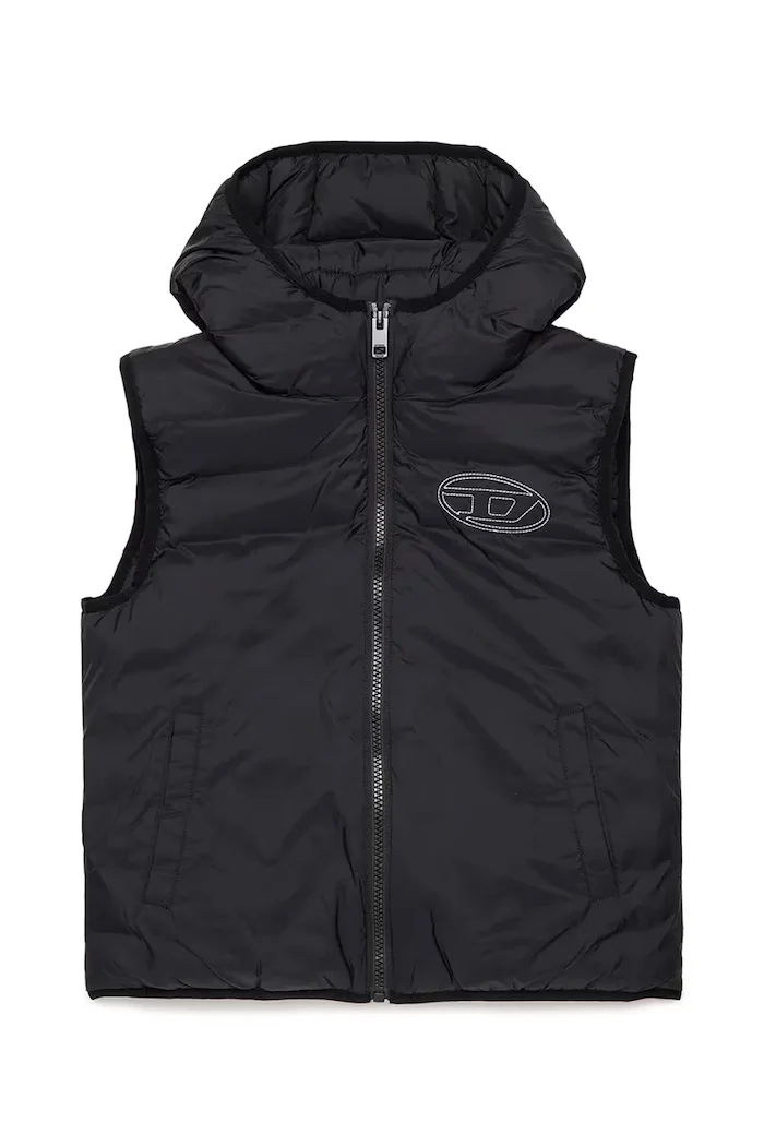 Diesel елек с качулка за деца JOSIP JACKET черен J02883