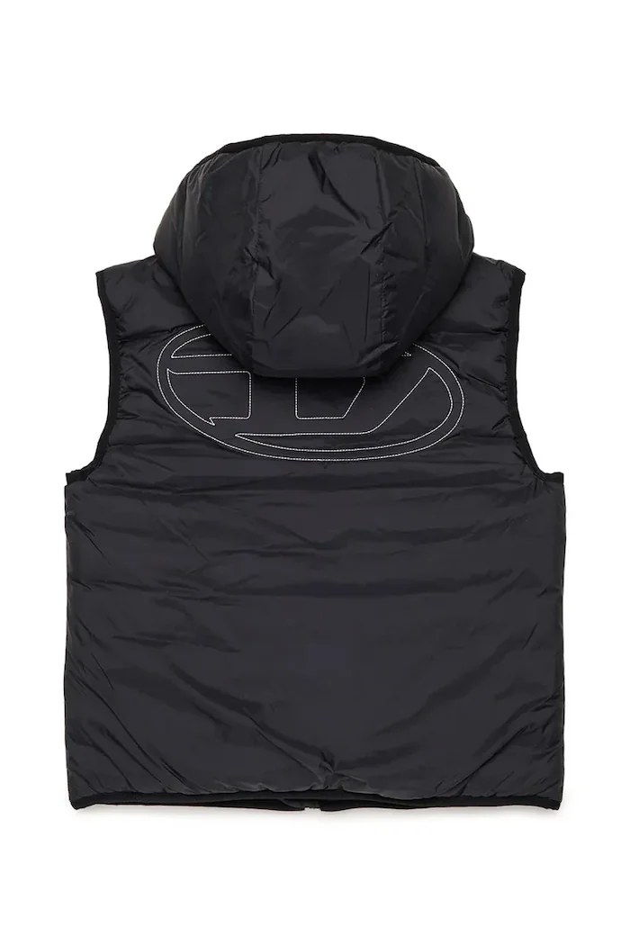 Diesel елек с качулка за деца JOSIP JACKET черен J02883