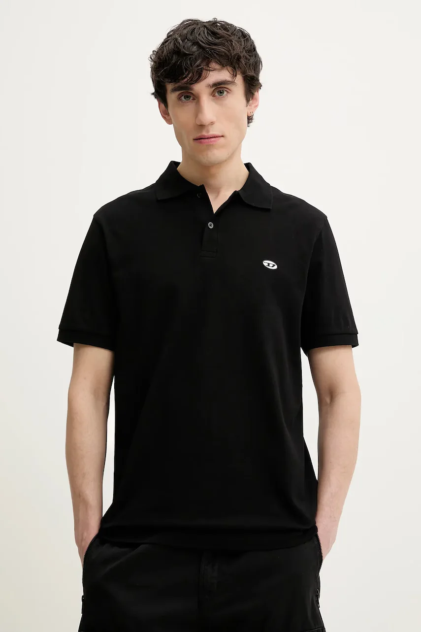 Diesel Памучна тениска с яка T-REJUST-DOVAL-PJ POLO SHIRT