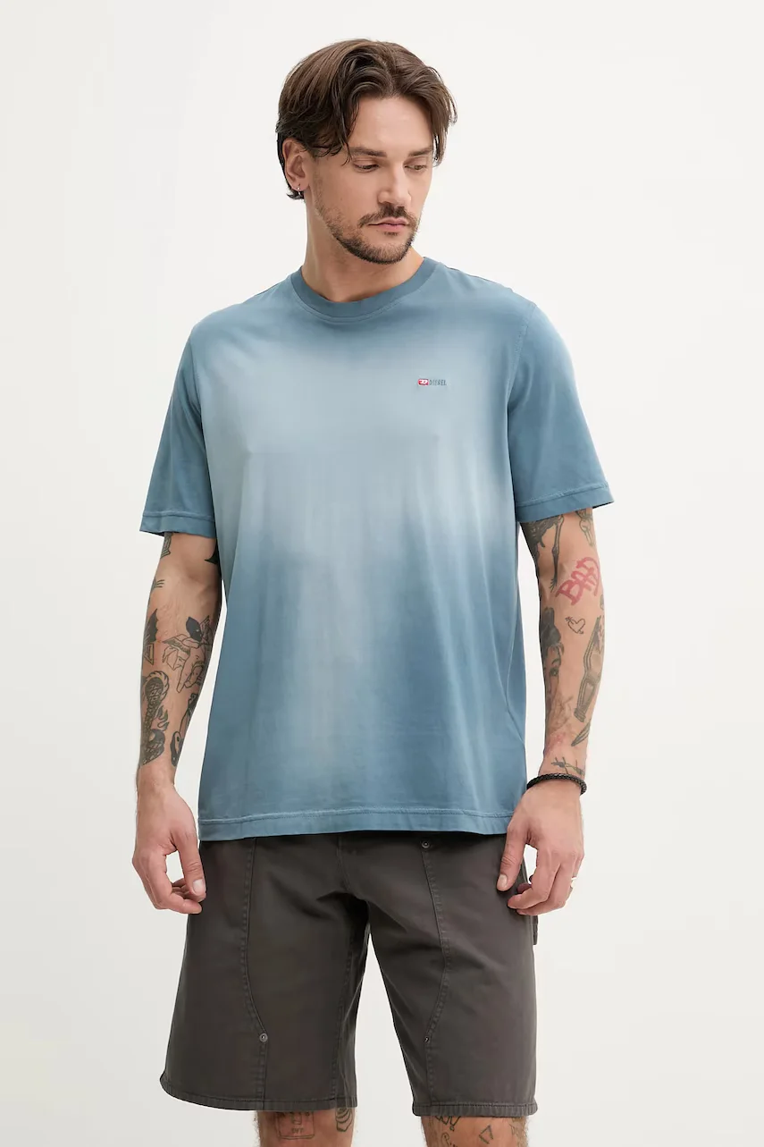 Diesel Памучна тениска T-ADJUST-R15 T-SHIRT