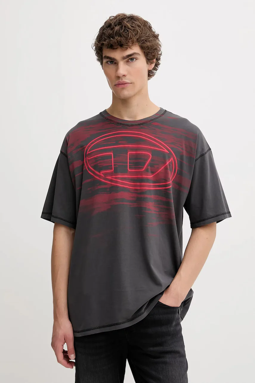 Diesel Памучна тениска T-BOXT-T5