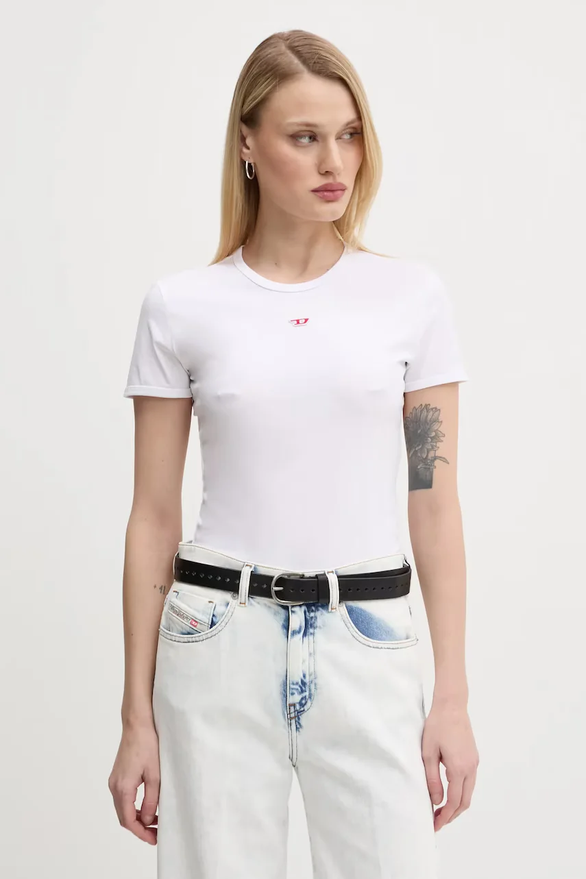 Diesel Памучна тениска T-UNCUTIE-LONG-D T-SHIRT