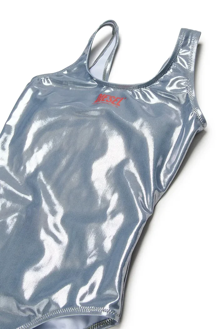 Diesel цял бански за деца MIFOG SWIMSUIT сребърен J02721