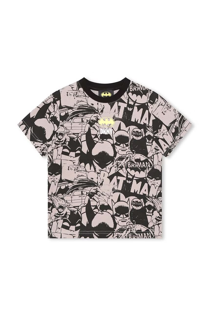 DKNY Детска памучна тениска x DC Comics