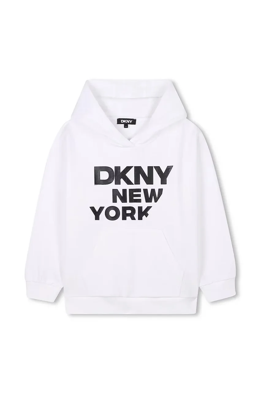 DKNY Детски памучен суичър