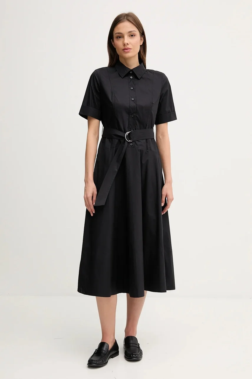 DKNY Памучна рокля