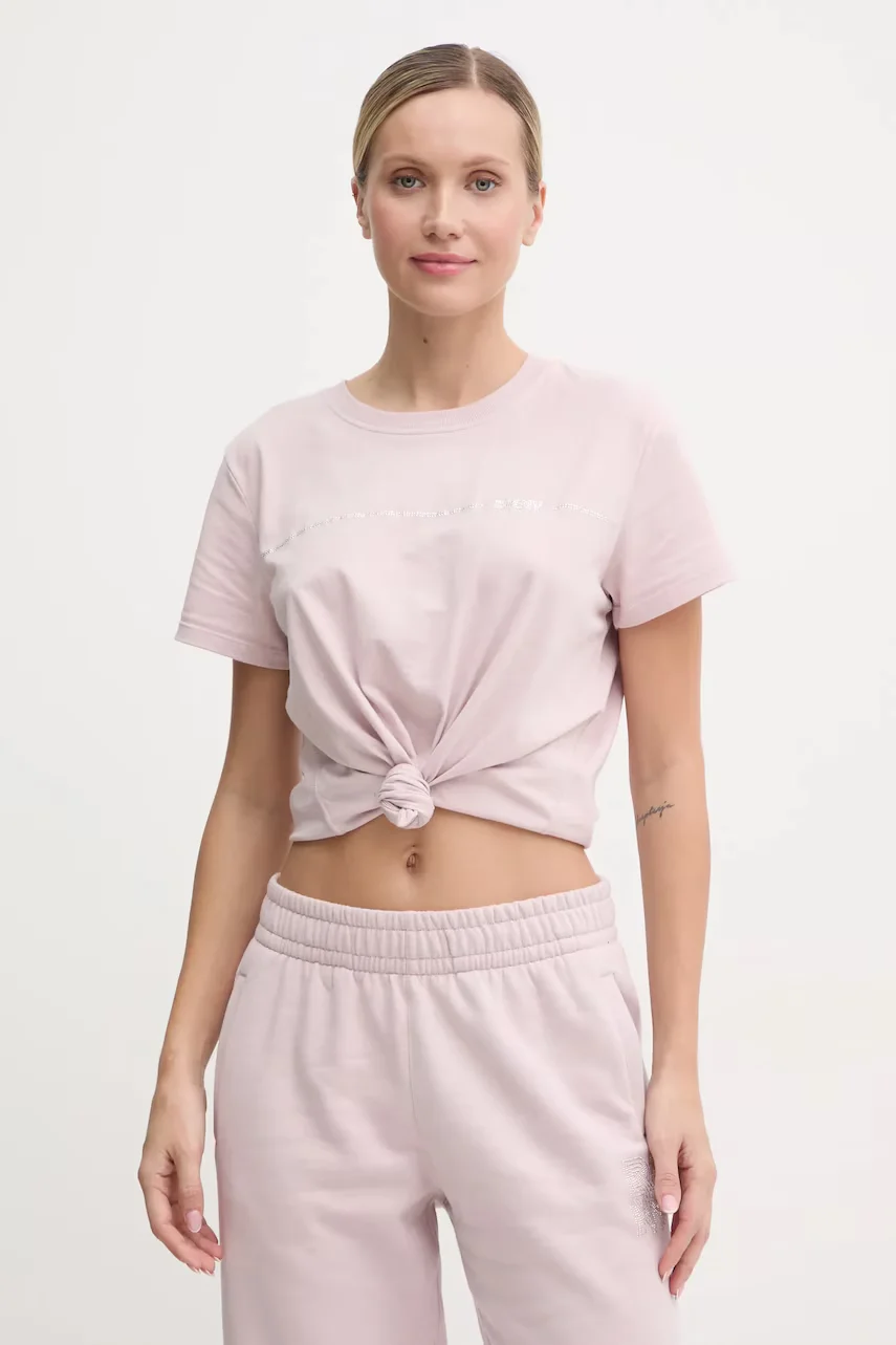 DKNY Памучна тениска