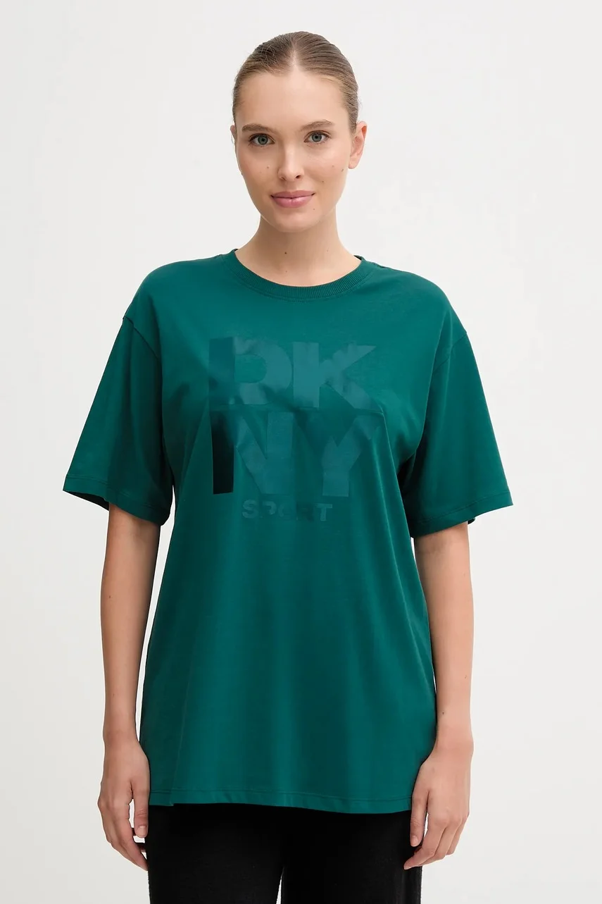 DKNY Памучна тениска