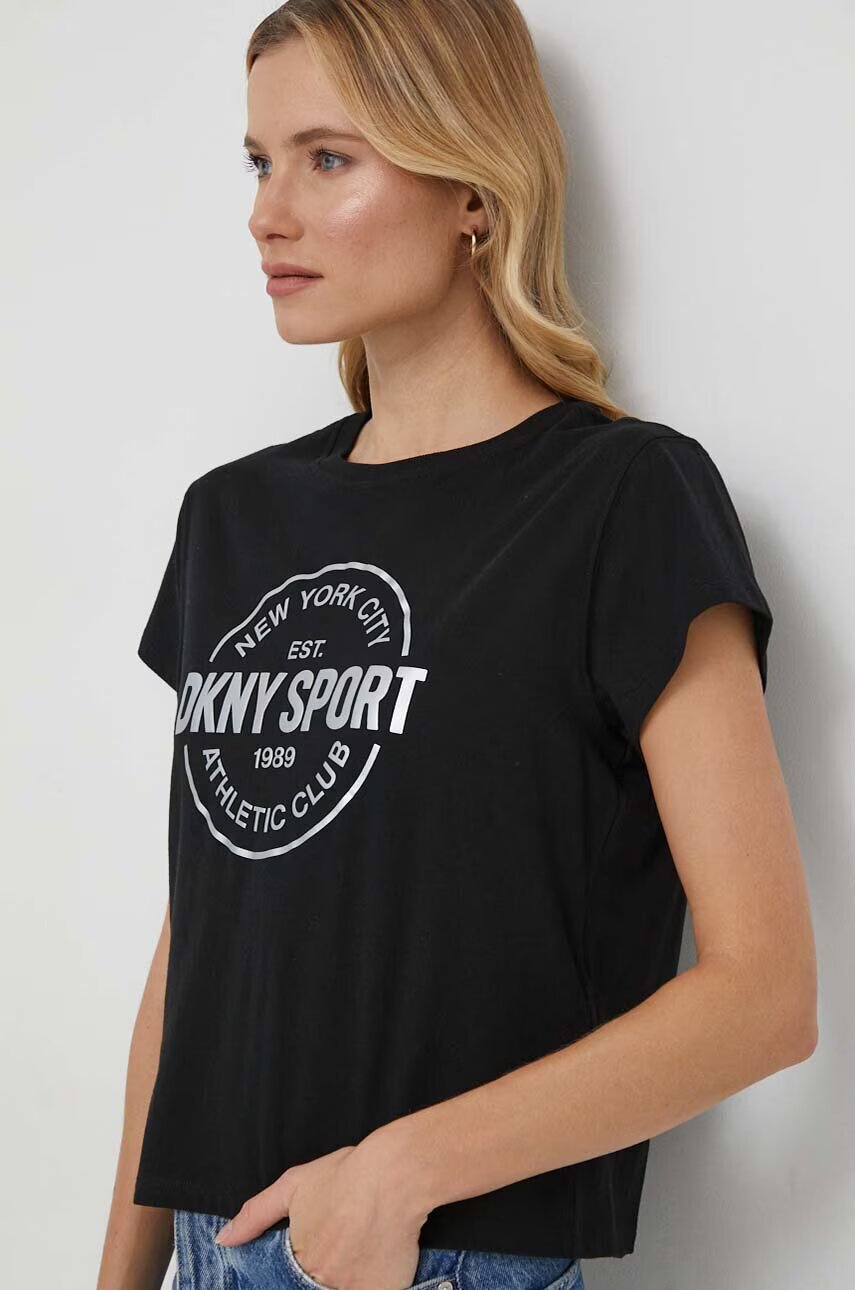 DKNY Памучна тениска