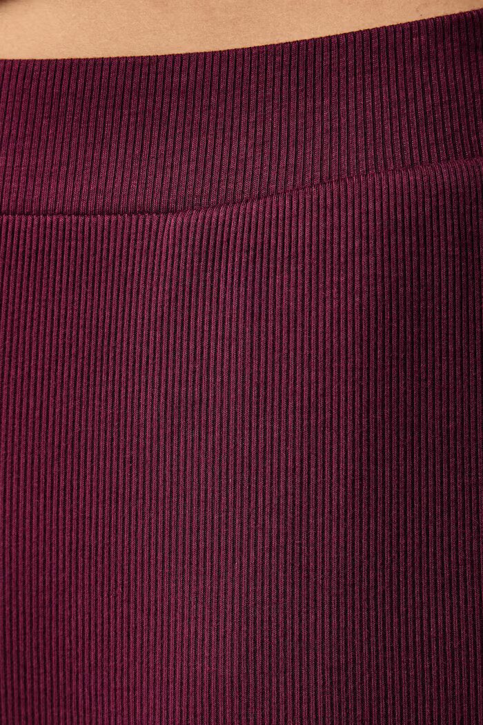 DKNY пижама дамска от вискоза бордо YI80136